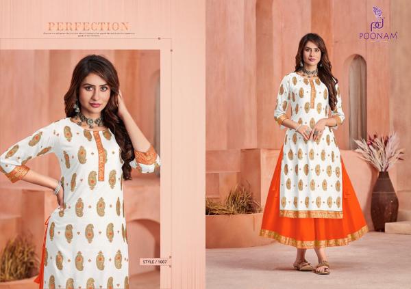 Poonam Pujita Rayon Designer Kurti 